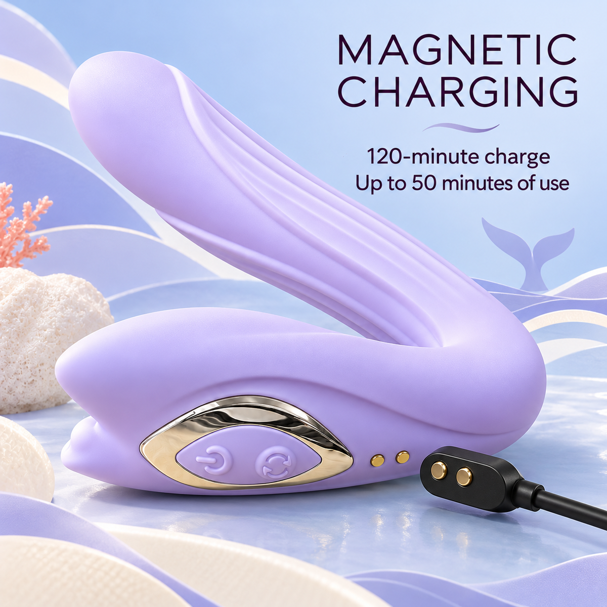 Whale Kiss – Rotating G-Spot & Clitoral Vibrator