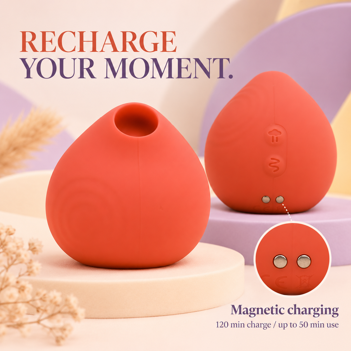 BLOOM DUO Suction & Vibration Massager