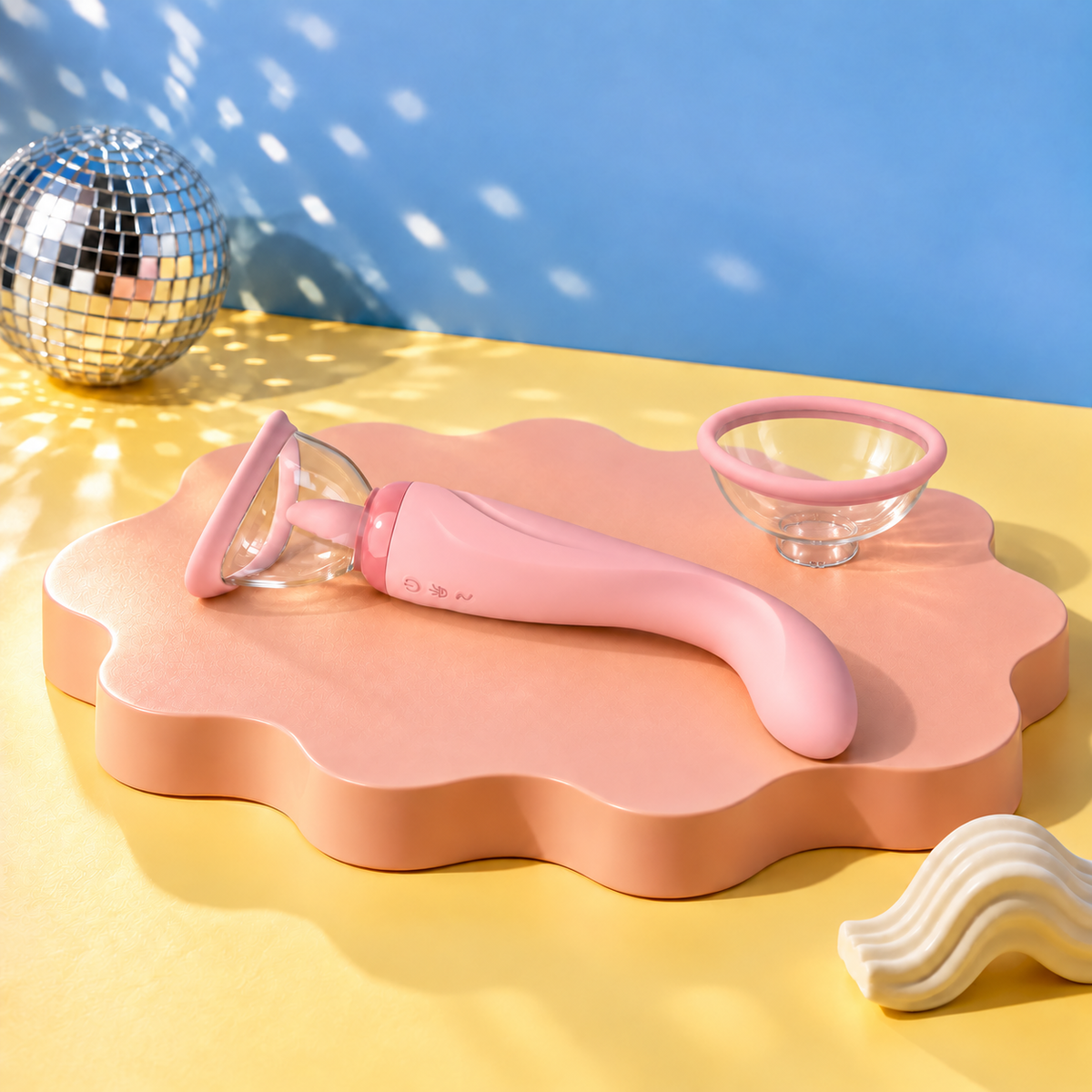 Kiss Trio – Masajeador vibrador 3 en 1