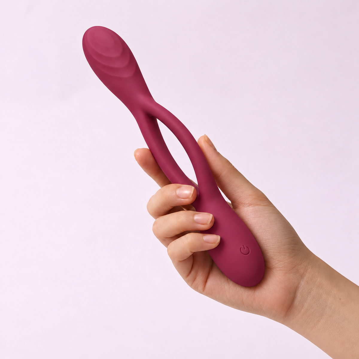 Berry Bend – Vibrador flexible de doble extremo