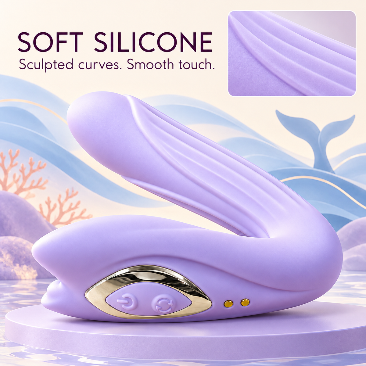 Whale Kiss – Rotating G-Spot & Clitoral Vibrator
