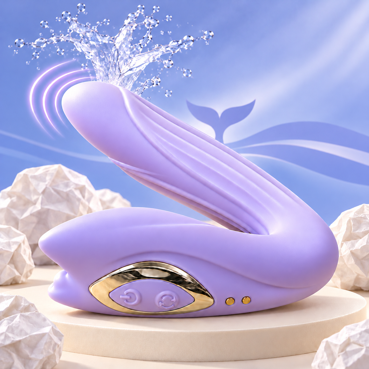 Whale Kiss – Rotating G-Spot & Clitoral Vibrator