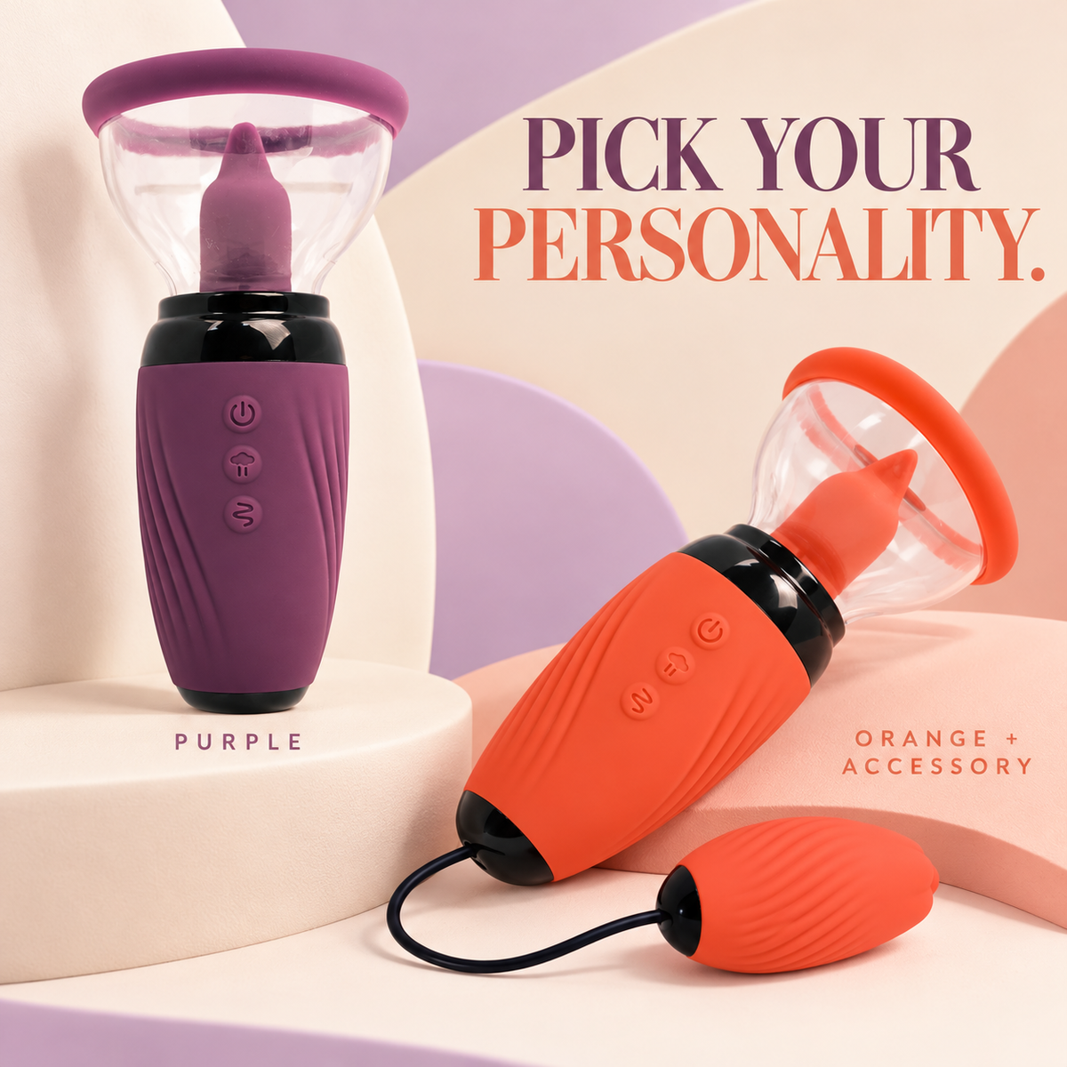 Poppy – Vacuum Suction & Vibration Massager