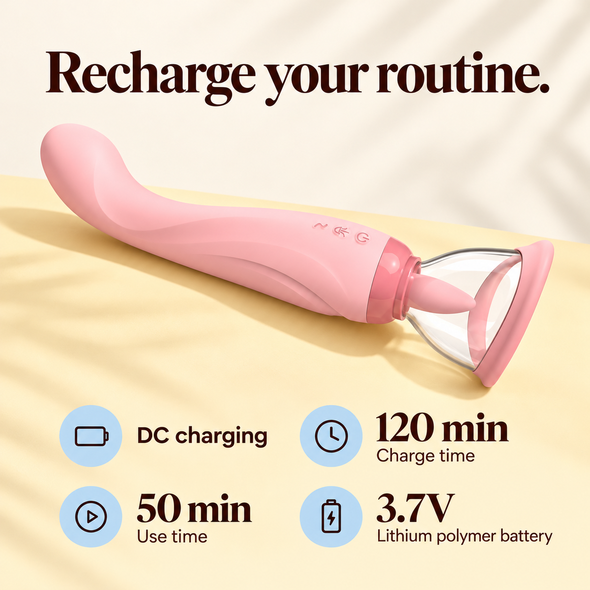 Kiss Trio – 3-in-1 Vibrating Massager
