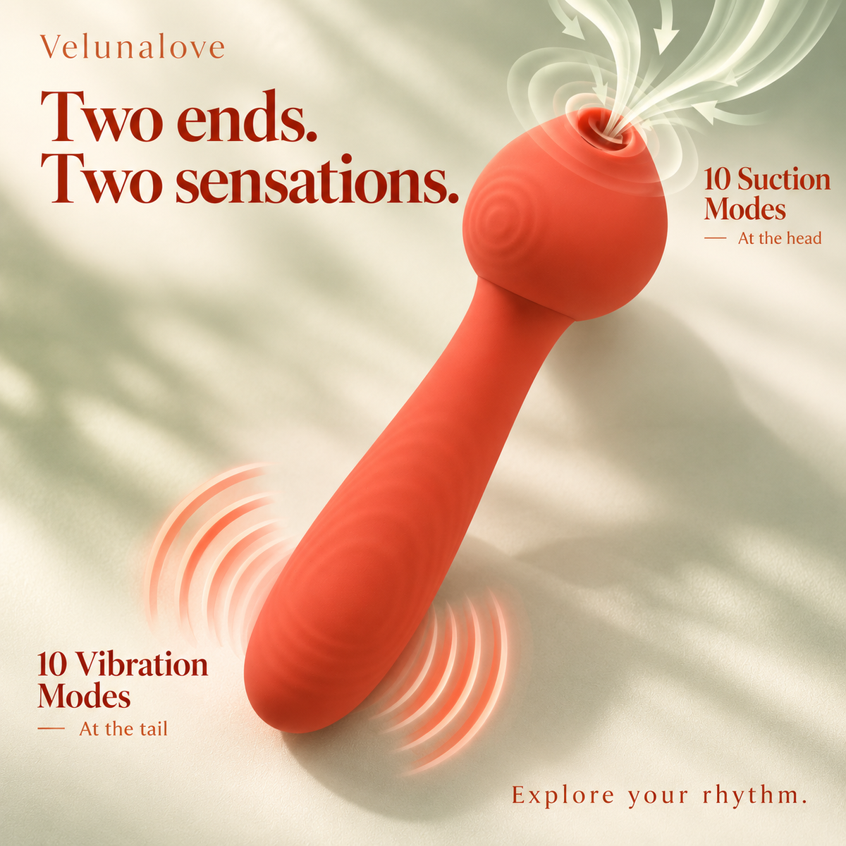 BLOOM DUO Suction & Vibration Massager